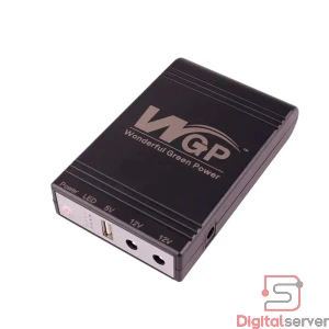 FUENTE DE ALIMENTACION / MINI UPS WGP / WONDERFUL / GREEN POWER / 38.48WH/10400MAH / NEGRO