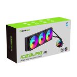 VENTILADOR COOLER / SISTEMA DE ENFRIAMIENTO LIQUIDO GAMEMAX ICEBURG 360 INFINITY / NEGRO