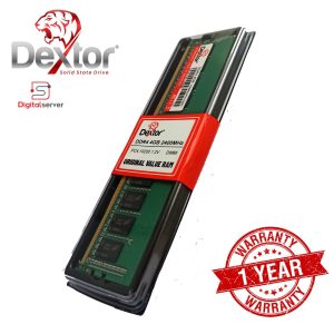 MEMORIA DEXTOR DDR4 4GB 2400MHZ PC-19200 4GB PARA PC 6044
