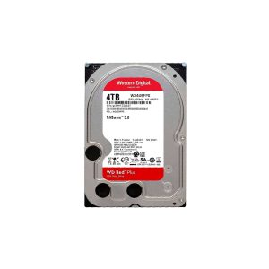 DISCO DURO WESTERN DIGITAL 4TB WD RED PLUS NAS INTERNO HDD - 5400 RPM, SATA 6 GB/S, CMR, 256 MB CACHE, 3.5" -WD40EFZX