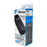 REGULADOR DE VOLTAJE FORZA FVR-2201 / 2200VA / 1100W / 115VCA / 8 TOMAS