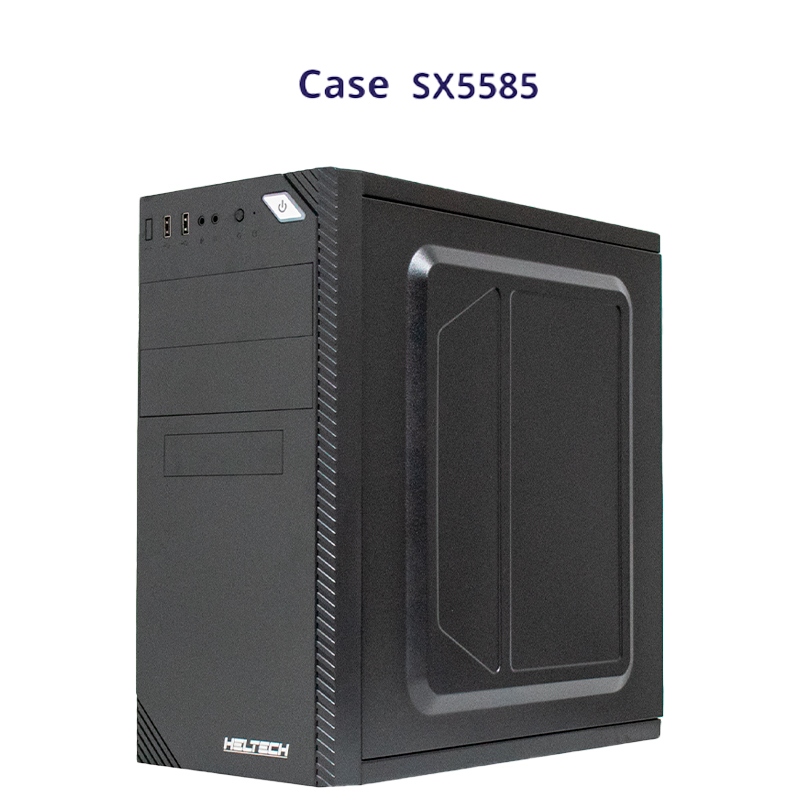 COMBO CASE CLASICO HELTECH SX5585 / FUENTE DE PODER 750W / ATX