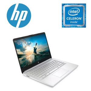 LAPTOP HP / 14-DQ0520LA / PROCESADOR INTEL CELERON N4120 / DDR4 DE 8 GB RAM / SSD 256GB / 14.0 PULGADAS 220 NITS / PLATEADA
