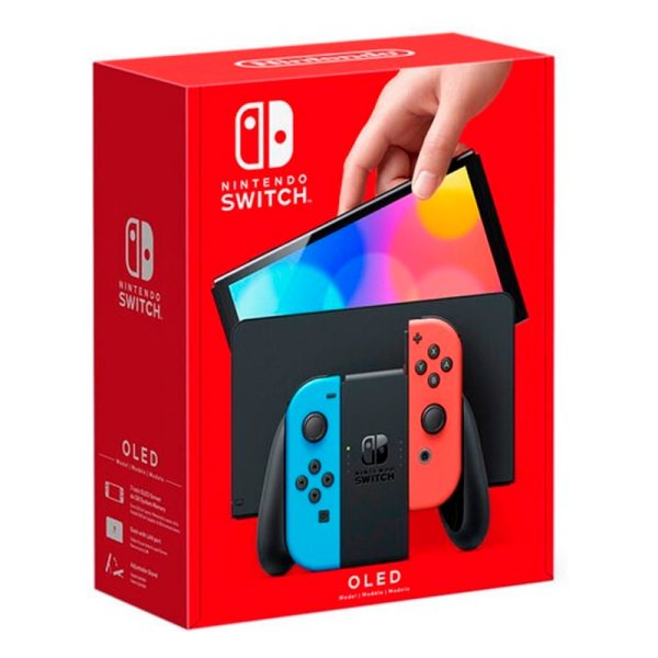 CONSOLA DE VIDEOJUEGO / NINTENDO SWITCH OLED / 64 GB ALMACENAMIENTO / NEGRO  / 1920X1080P / 4 GB RAM