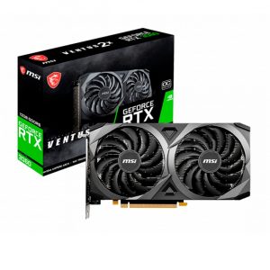 TARJETA DE VIDEO VENTUS 2X GEFORCE RTX 3060 / 12GB / GDDR6 / 192-BIT / 3X DISPLAY PORT 1X HDMI / OC