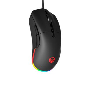MOUSE GAMER MEETION GM21 / RGB / 12000 DPI / 6 BOTONES / CABLE USB / NEGRO