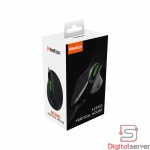 MOUSE ERGONOMICO MEETION M390 / 3200 DPI / CABLE USB / 6 BOTONES / VOLUMEN AJUSTABLE