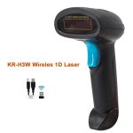 PISTOLA LECTORA DE CODIGOS DE BARRA INALAMBRICA WIRELESS / KR-H3W / 2.4G / USB