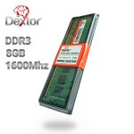 MEMORIA DEXTOR DDR3 8GB 1600MHZ PC3-12800 DIMM PC 6008