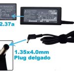 CARGADOR ADAPTADOR LAPTOP ASUS 19V 2.37A 45W PLUG 4.0*1.35