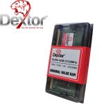 MEMORIA RAM DEXTOR DDR4 4GB 2133MHZ SODIMM NB4-17000 1.2V
