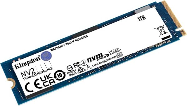 DISCO DURO SOLIDO KINGSTON M.2 NVME NV2 PCI-E 4.0 / 1TB – LECTURA 3500MB/S – ESCRITURA 2100MBS - Image 2