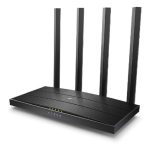 ROUTER TP-LINK ARCHER C80 / AC1900 / WIFI / DOBLE BANDA / MU-MIMO / 1300MBPS 5GHZ + 600MBPS 2.4 GHZ / 4 ANTENAS