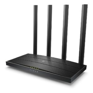 ROUTER TP-LINK ARCHER C80 / AC1900 / WIFI / DOBLE BANDA / MU-MIMO / 1300MBPS 5GHZ + 600MBPS 2.4 GHZ / 4 ANTENAS