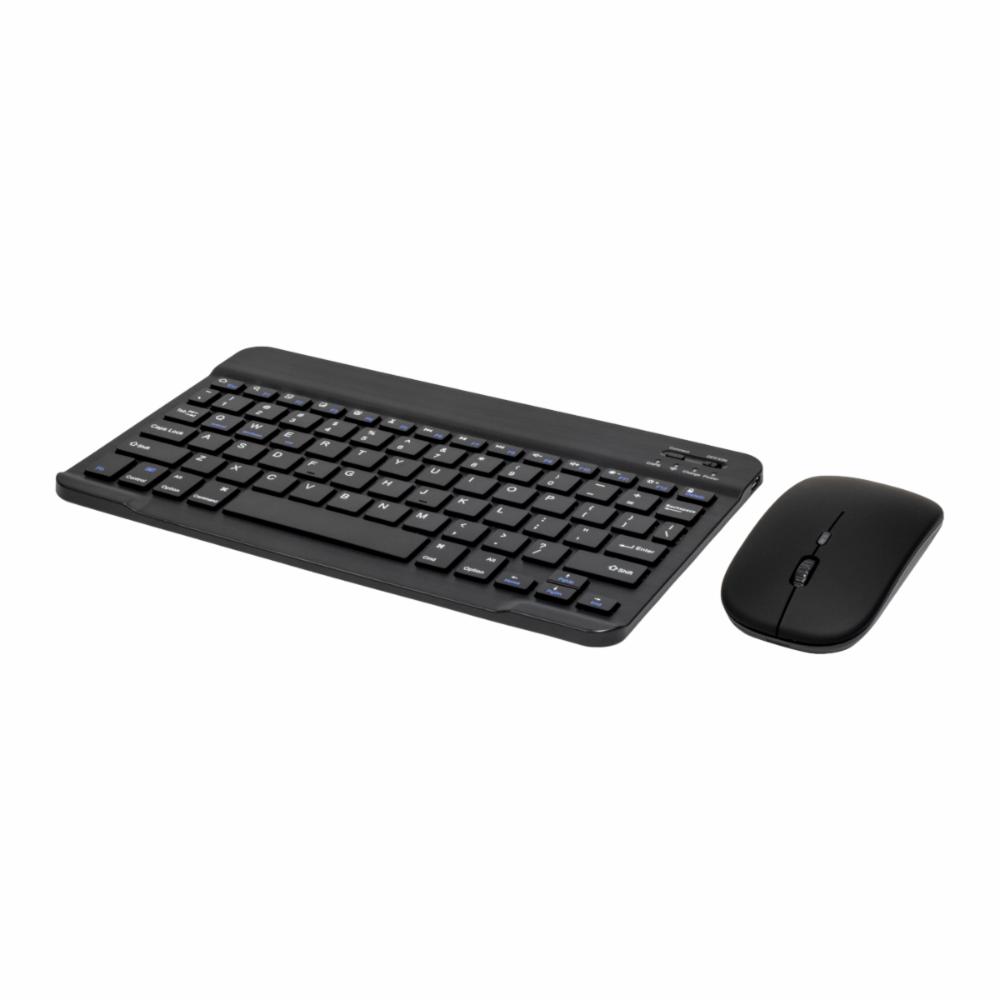KIT DE TECLADO Y MOUSE BLUETOTOH INALAMBRICO RECARGABLE