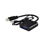 CABLE ADAPTADOR HDMI A VGA CON AUDIO