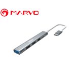 MULTIPUERTOS DOCKING STATION MARVO UH008 / 4 PUERTOS USB (1 USB 3.0 Y 3 USB 2.0)