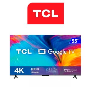TELEVISOR TCL SMART TV DE 55"PULGADAS / GOOGLE TV / 4K HDR  / 55P635 / BLUETOOTH / WIFI