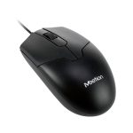 MOUSE MEETION M360 / 1000 DPI / CABLE USB / 3 BOTONES / NEGRO