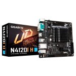 TARJETA MADRE GIGABYTE N4120I H / PROCESADOR INTEL CELERON N4120 INCORPORADO / DDR4 SODIMM / MINI ATX