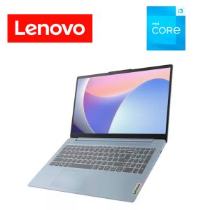 LAPTOP LENOVO IDEAPAD SLIM 3 15IRU8 / INTEL I3-1305U / DDR5 8GB RAM / 512GB SSD / 15.6'' FULL HD / AZUL