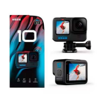 CAMARA GOPRO HERO 10 BLACK / 23MP / 5.3K 60FPS / PROCESADOR GP2 / APRUEBA DE AGUA / CHDHX-101-RW