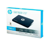 UNIDAD DE ESTADO SOLIDO SSD HP 480GB / S650 / 2.5" / SATA 6.0GB/S / NEGRO