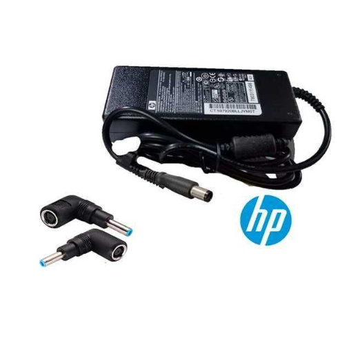 CARGADOR HP 19.5V 4.74A 90W PUNTA 7.4X5.0 CON ADAPTADOR DE PUNTA AZUL