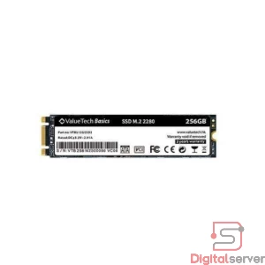 UNIDAD DE ESTADO SOLIDO VALUETECH PRO M.2 SATA 256GB / LECTURA 450-550MBS / 2280