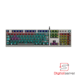 TECLADO GAMER PRIMUS BALLISTA 91T / PKS-093S / COLOR GRIS / USB