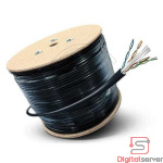 CABLE DE RED CAT6 EXTERIOR VANTEC 305 MTS / 60% COBRE / DOBLE CAPUCHA PROTECTORA