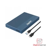 ENCLOSURE DEXTOR MR23G SATA 2.5 USB 3.0 NEGRO Y AZUL