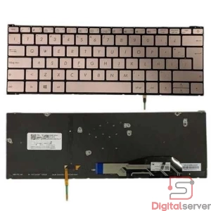 TECLADO PARA ASUS ZENBOOK 3 UX390, UX390UA, UX390UAK / ORO / ESPAÑOL / RETROILUMINADO