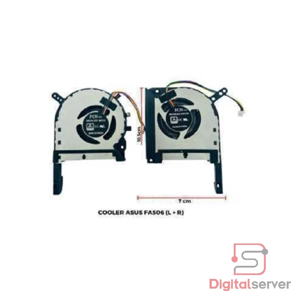 FAN / COOLER / VENTILADOR / PARA LAPTOP ASUS / TUF GAMING / FA506 / FX505DT / FX505DD / FX505 / FX95 / L + R /