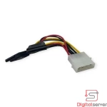 CABLE DE PODER MOLEX 4 PINES A SATA / HDD SSD / 15 CMS