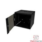 GABINETE COMPACTO DE PARED MONOBLOCK 9U (530X400X450)MM/IP-20PV NEGRO / ARMADO