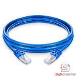 PATCH CORD UTP CAT 6 / CONECTOR METÁLICO BLINDADO / FTP / CCA / 5 METROS