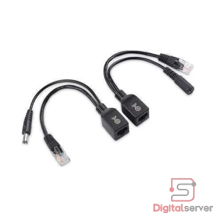CABLE SEPARADOR DE ALIMENTACION INYECTOR ADAPTADOR POE DE ALIMENTACIÓN PASIVA A TRAVÉS DE ETHERNET / 5V 12V 24V 48V