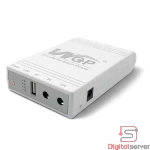 FUENTE DE ALIMENTACION / MINI UPS WGP / WONDERFUL / GREEN POWER / 38.48WH/10400MAH / BLANCO