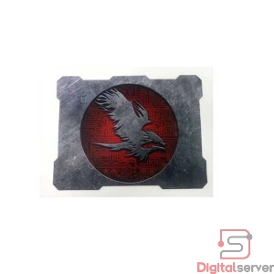 MOUSEPAD GAMER ANTIDESILIZANTE GRIS / ROJO 32X24 CMS