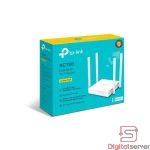 ROUTER TP-LINK AC750 ARCHER C24 / DOBLE BANDA / 4 PUERTOS LAN / 3 EN 1 / BLANC