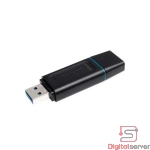 PENDRIVE KINGSTON 64GB / USB 3.2 / DATATRAVELER EXODIA M / DTX/64GB / NEGRO CON AZUL