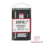 MEMORIA RAM KINGSTON DDR4 16GB 3200MHZ / SODIMM / 260 PINES / KCP432SD8/16 /