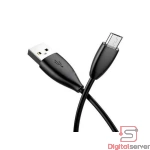 CABLE DE CARGA DATOS AIVR K334-MICRO USB A V8 / 5V X 3A / 1M / NEGRO