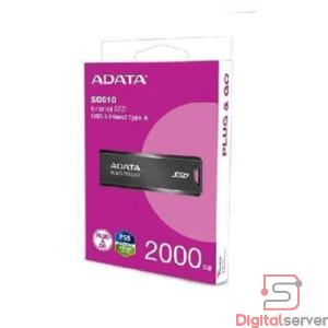 SSD EXTERNO / ADATA SC610 / 2TB / USB 3.2 GEN 2 / COMPATIBLE PS5 XBOX / TIPO PENDRIVE /