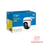 CÁMARA TP-LINK / TAPO C510W / 2K QHD / EXTERIOR / PTZ 360 / IP65 / VISIÓN NOCTURNA A COLOR / AUDIO BIDIRECCIONAL / HASTA 512GB / IA