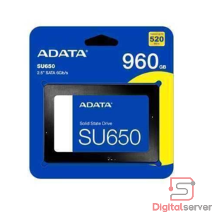 UNIDAD DE ESTADO SÓLIDO / SSD ADATA SU650 / 960GB / SATA III / 2.5” / 6Gb/s