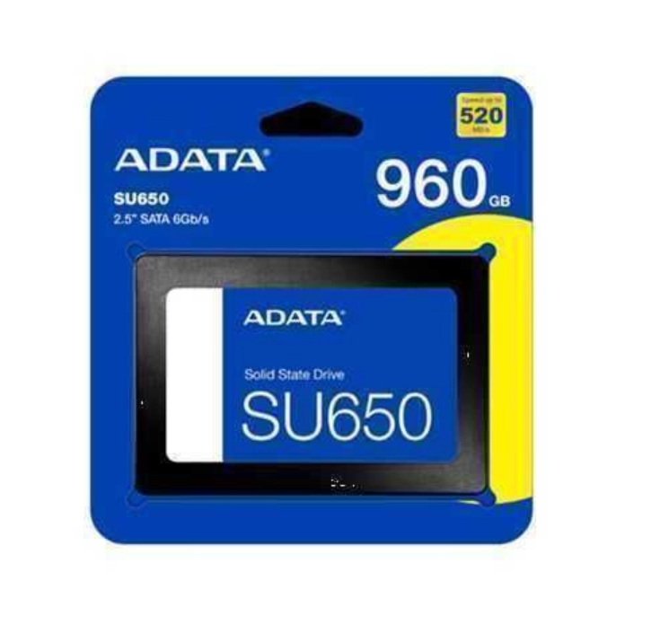 UNIDAD DE ESTADO SÓLIDO / SSD ADATA SU650 / 960GB / SATA III / 2.5” / 6Gb/s