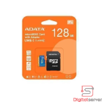 MICROSDXC ADATA 128GB / UHS-I V10 A1 / 100MB/S / FHD / CLASE 10 / ADAPTADOR SD / RESISTENTE AL AGUA Y GOLPES