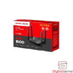 ROUTER MERCUSYS MR62X / WI-FI 6 AX1500 / DUAL-BAND / COMPATIBLE EASYMESH / 4 CONECTORES